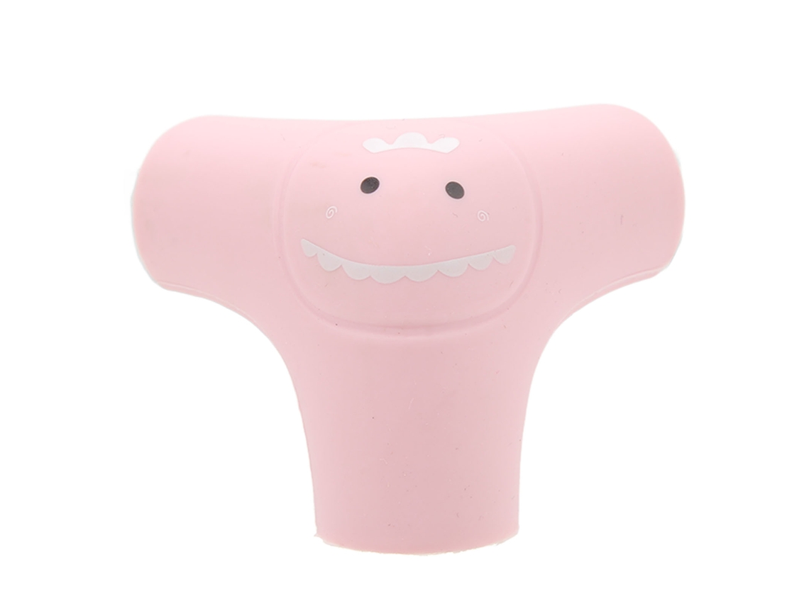 Mali 8 Protetores de Canto de Silicone Triangular para Bebê Segurança Mesa Móveis Rosa
