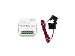 Medidor de Energia Inteligente Tuya Zigbee com Controle de Potência e Acompanhamento em Tempo Real Via App
