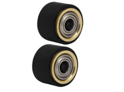 Rolo de silicone, 4x10x14 mm, 2 unidades, para gravação CHABERLU