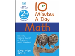 Livro 10 Minutes A Day Math, 2Nd Grade de Dk (Inglês)