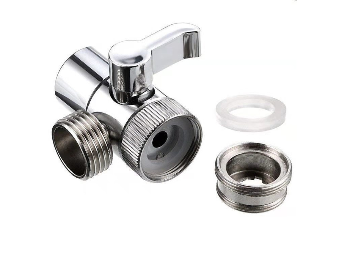 Desviador De Chuveiro Mão 3 Vias, Adaptador Chuveiro, Válvula Desviadora Aquaforge