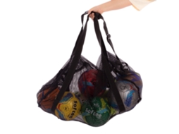 Bolsa de transporte Softee ideal para todos os itens.