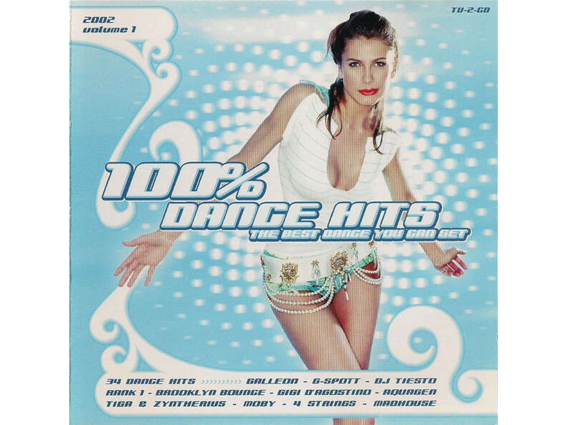 Cd 100 Dance Hits - The Best Dance You Can Get - 2002 Volume 1 Sony Music Media