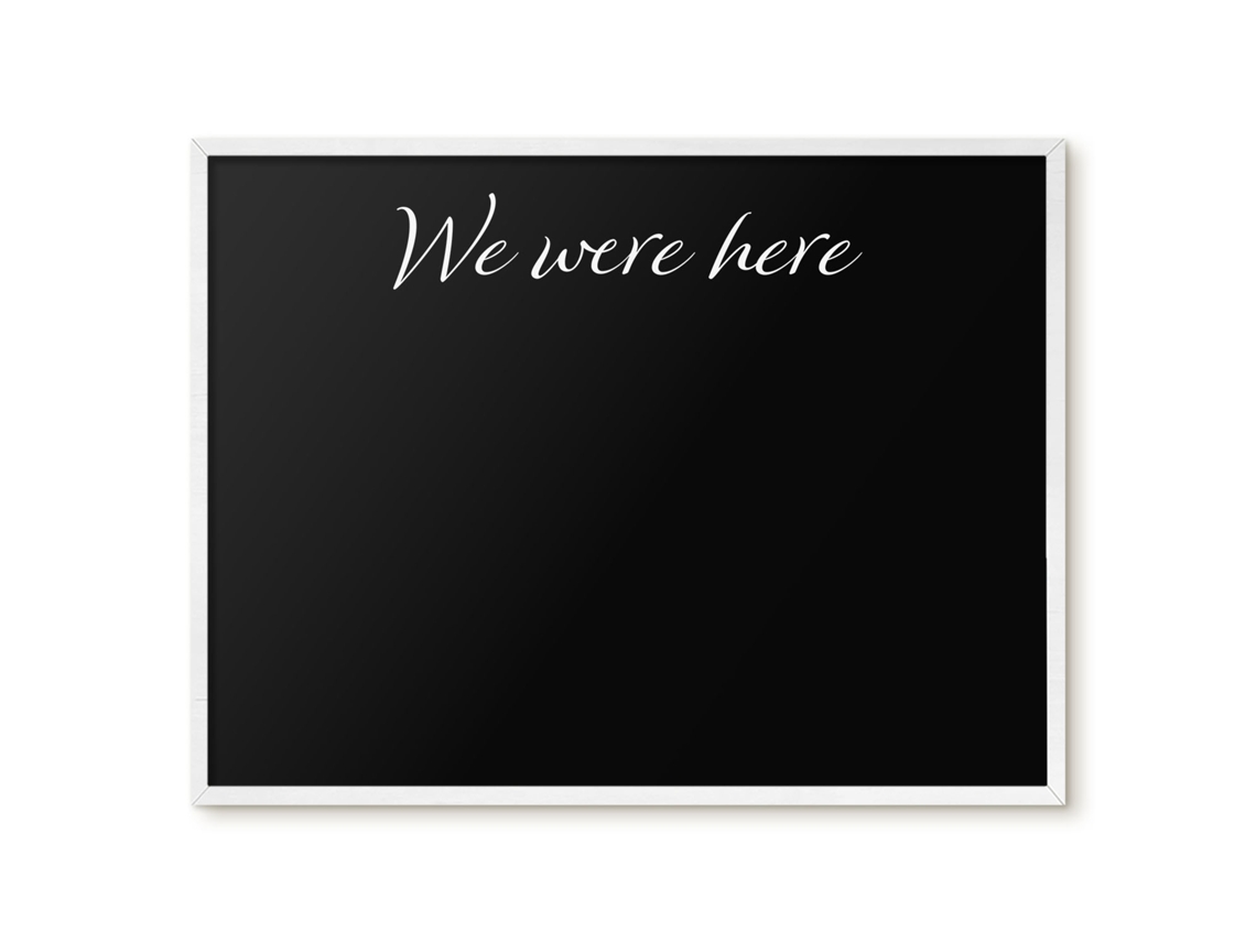Magnetic Board For Wall We Were Here For The Bedroom Espelharte (80x60 Cm)
