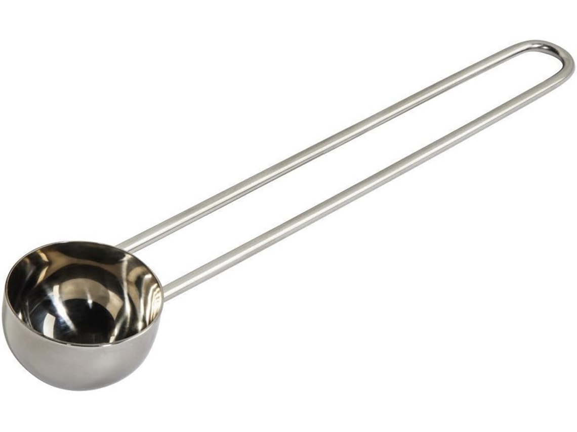 Colher Medidora De Café Em Aço Inoxidável (aprox. 6 G Moído) Para Máquina De Café Com Design Reutilizável E Fácil Limpeza