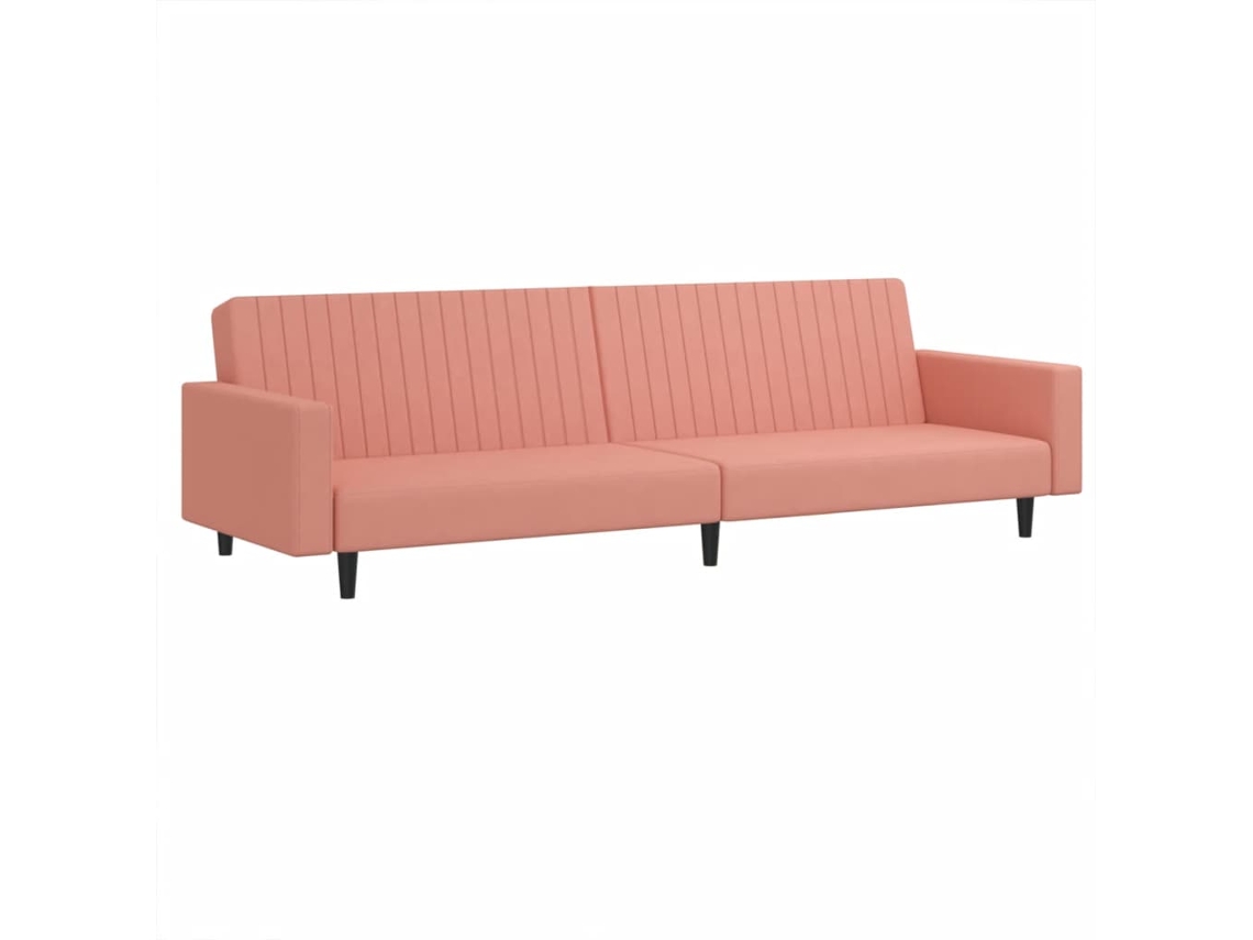 Sofa Bed, Sofa Beds Vidaxl Cor-de-rosa Veludo (n/a)