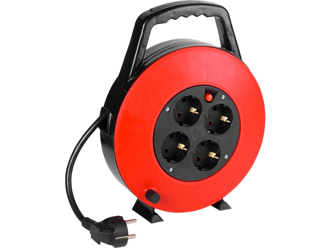 Extensão De Cabos VIVANCO 4T (7.5M - Vermelho)