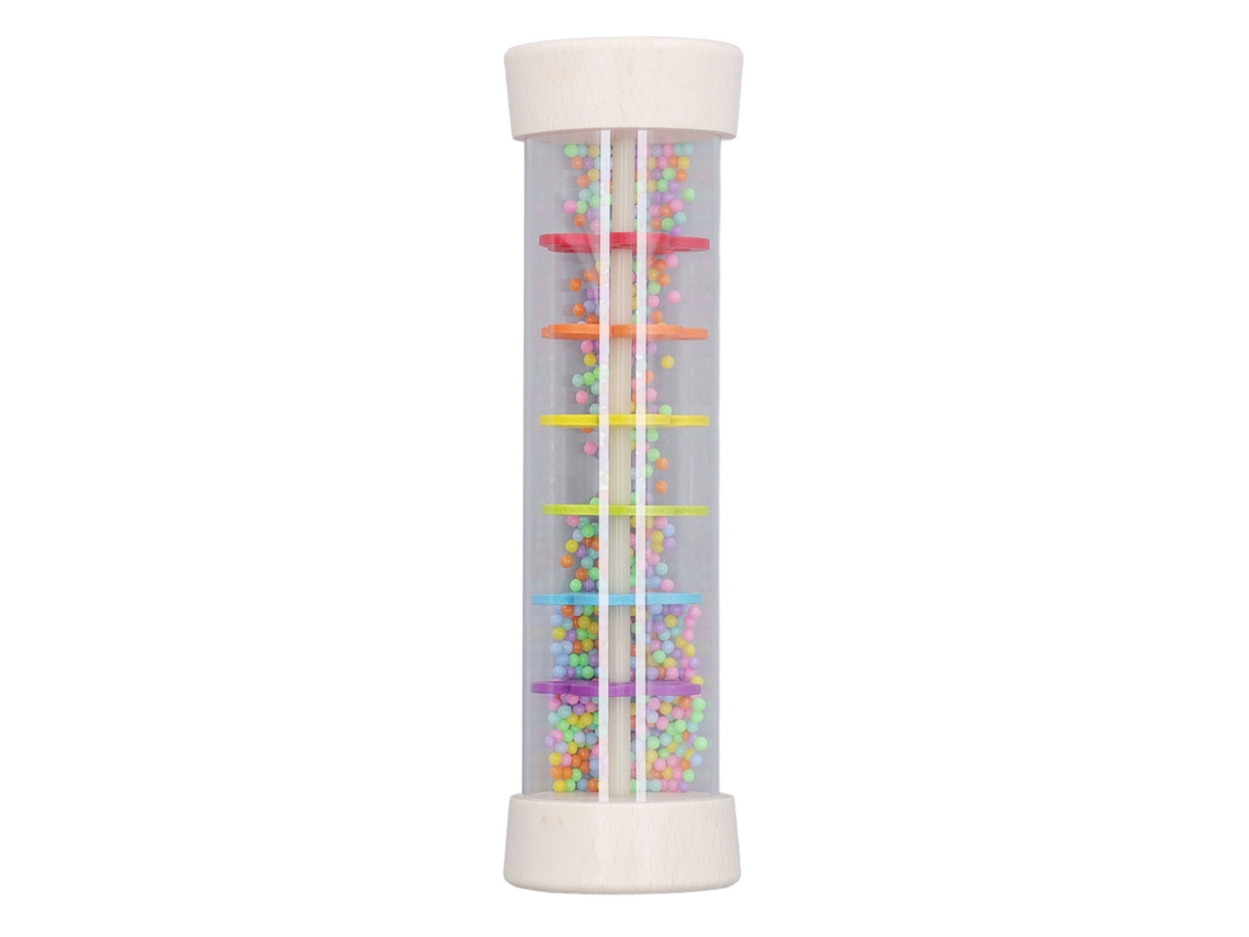 Mali rainmaker Rain Stick Toy Madeira Arco íris Instrumento Percussão Educação Infantil