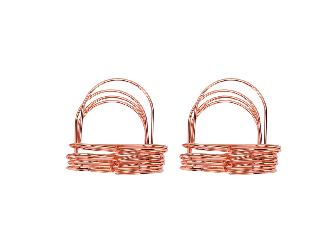 20 Portatarjetas De Metal, Bonito E Innovador, Para Bodas, Fiestas, Cenas, Oficinas, Color Oro Rosa.