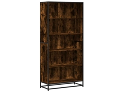 Bookcase, Bookcases Vidaxl Marrom Madeira Processada (n/a)