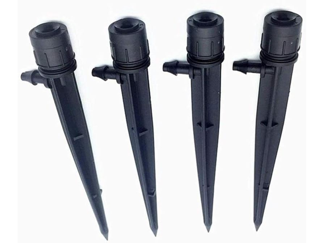 Aspersores de Irrigação Jardim 360 Graus, Bico Pulverização 1/4 Polegada, Mangueira Jardim, 100 Peças Inserto S/MARCA