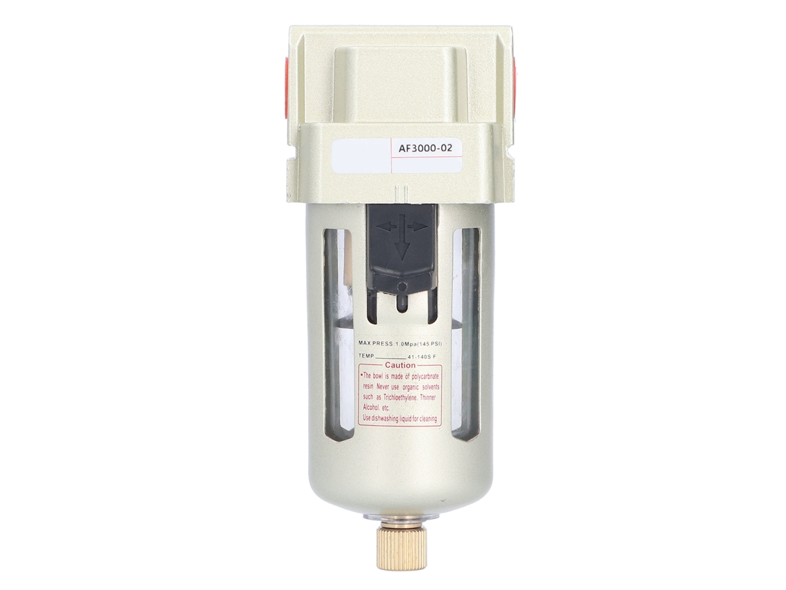 Filtro De Ar Particulado Substituto Para Compressor Com Trap De Umidade E Limpeza Af3000-02