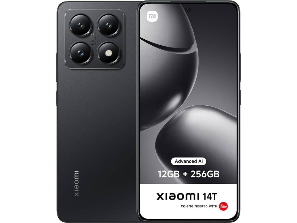 Smartphone XIAOMI 14T (Outlet Caixa Aberta - 6.67'' - 12 GB - 256 GB - Preto Titânio)