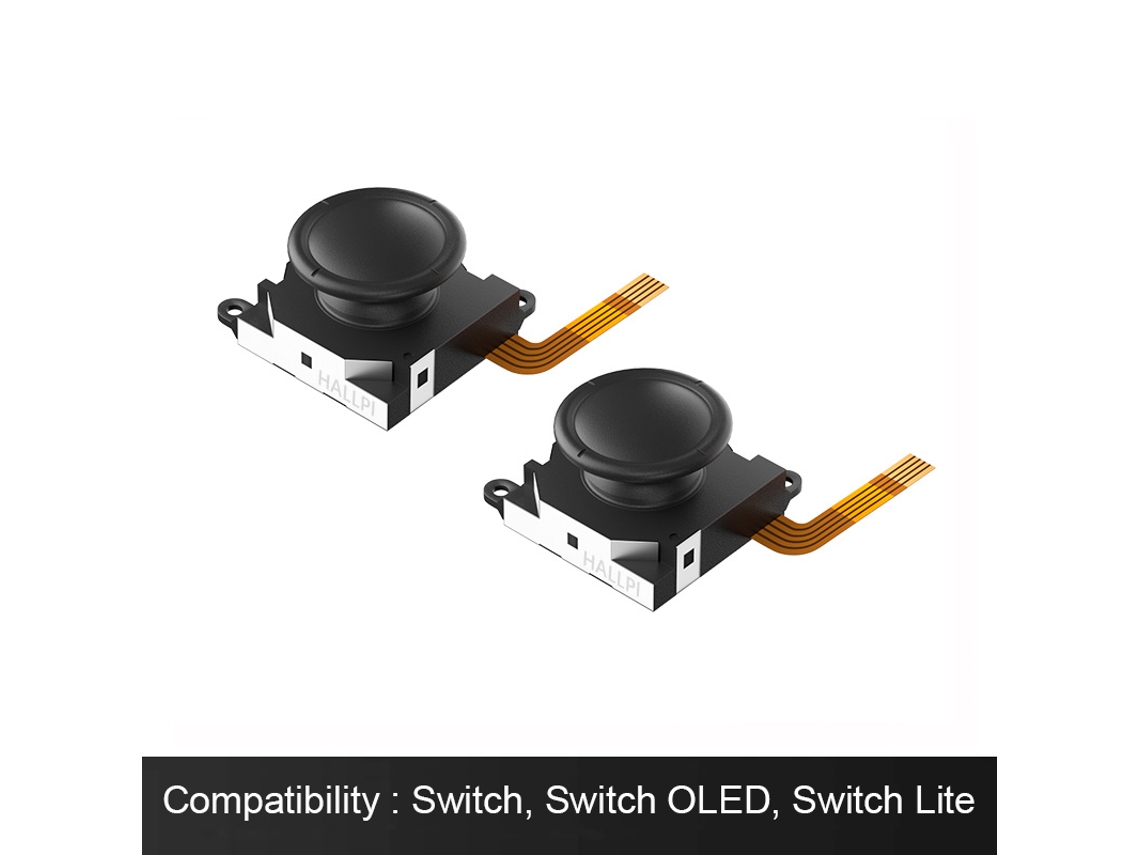 Joystick Eletromagnético Hall Tmr, Substituto Para Joy Con, Sem Drift, Compatível Com Switch, Switch Oled E Lite. Aeuzwr