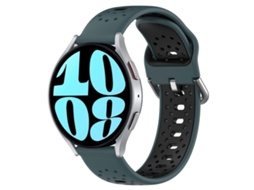 Bracelete Verde + Preto para Galaxy Watch 6 XIAOMOYU (20mm)