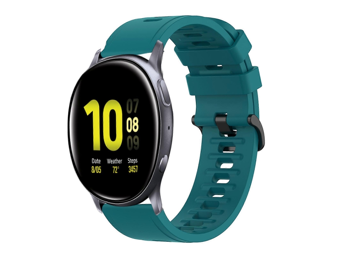 Pulseira De Silicone Macio De Cor Sólida Para Samsung Galaxy Watch Active 2 44mm 20mm