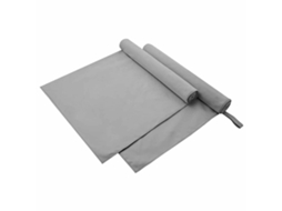 Vidaxl Toalhas Esportivas 2 Unid. Cinza Escuro 90 X 180 Cm