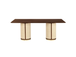 Mesa de Jantar em Fibra Natural de Manga ALEXANDRA HOUSE LIVING (200x100x76cm)