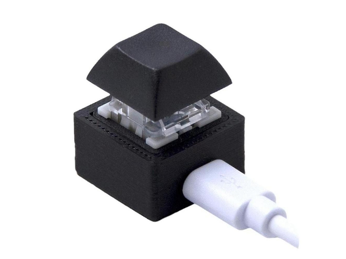 Mini Teclado Macro Rgb, Teclado De Atalho Personalizável, Teclado Mecânico Programável Para Jogos, Interruptor Vermelho, 1 Tecla Ly Ebike