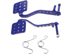 Conjunto de 2 pedais de freio e acelerador em metal para carros - Design moderno