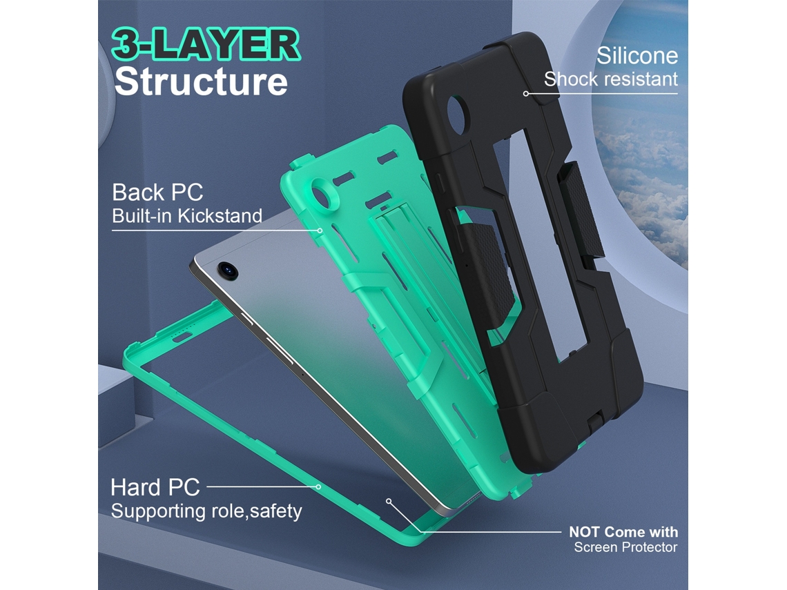 Tressino Capa Tablet Para Samsung Galaxy Tab A11 Plus 11 Polegadas (2025) Resistente A Choques, Azul