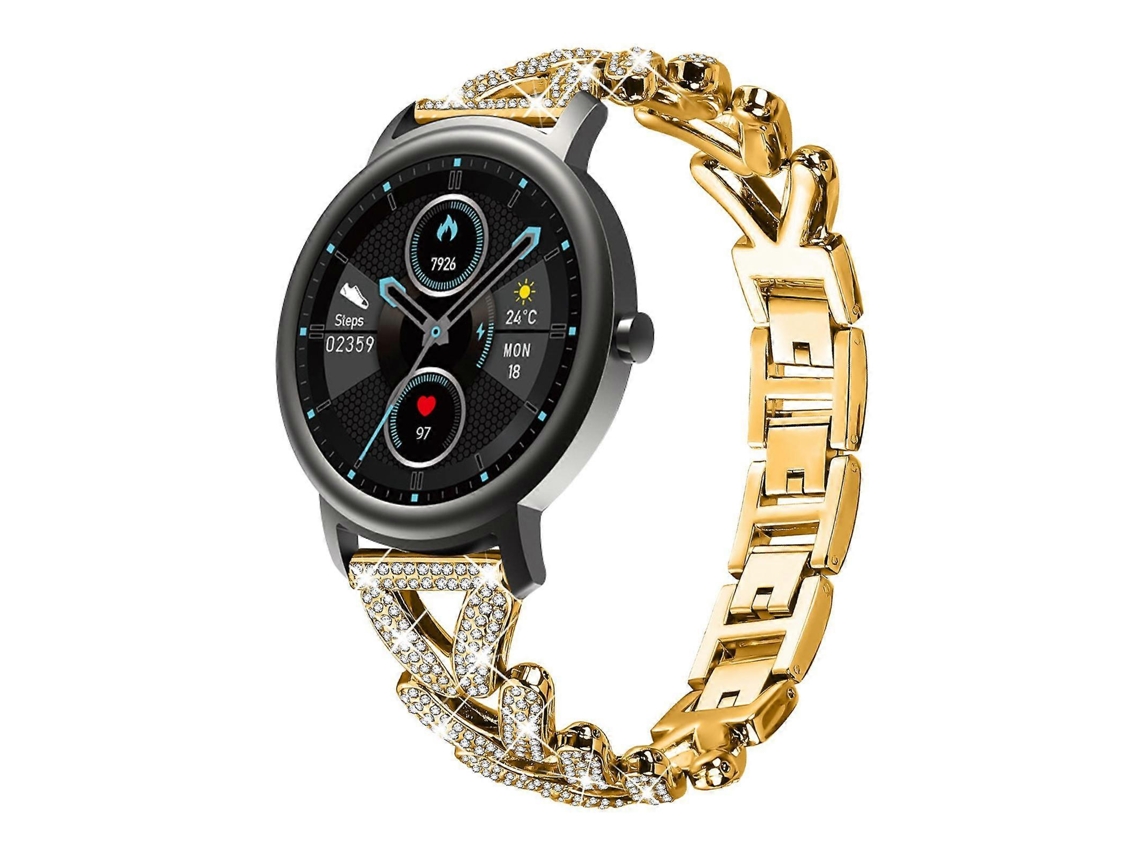Pulseira De Relógio De Metal Com Diamante Pequeno Xdfind