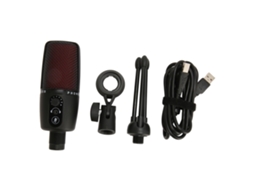 Aetheria microfone Condensador Usb com Rgb Cardióide para Gaming Streaming Gravação no Pc