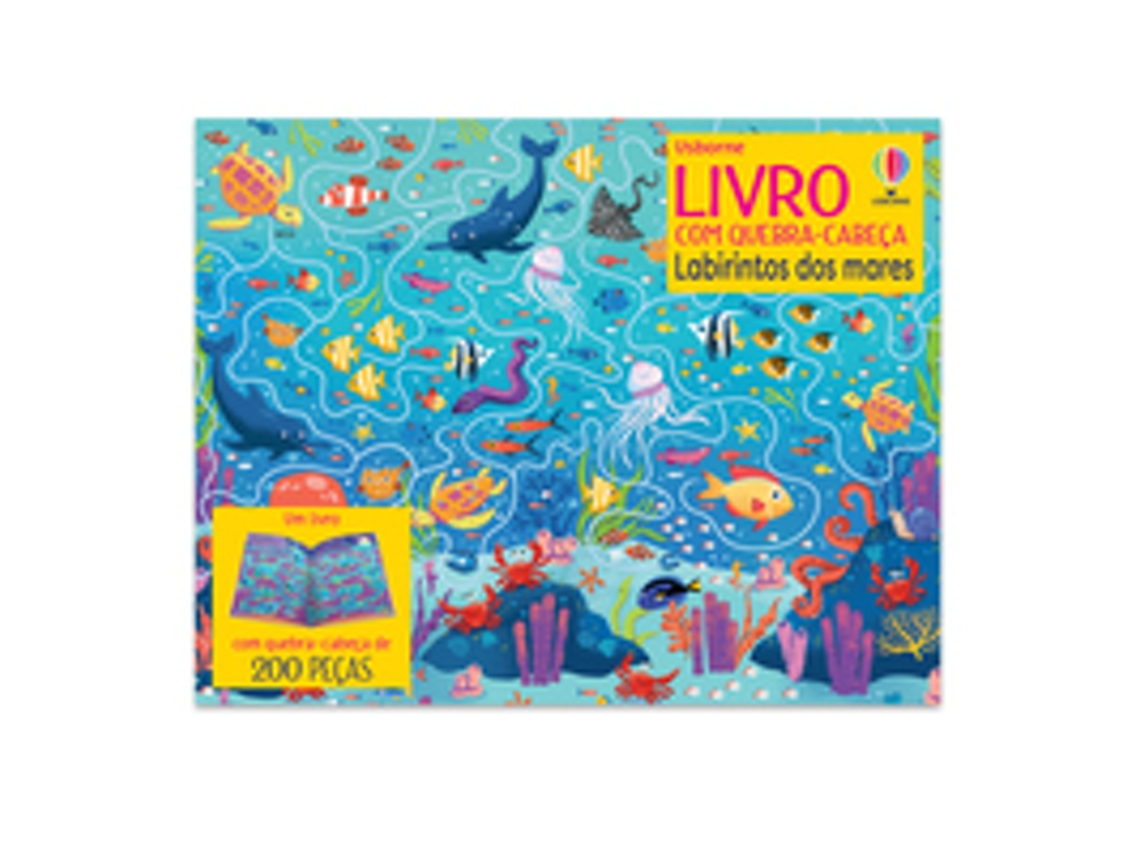 Livro Labirintos Dos Mares Livro Com Quebra-cabeça De Sam Smith (português)