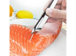 Pinzas para Extraer Huesos de Pescado Acero Inoxidable Herramienta de Cocina Pinza Plana/pinza Diagonal 12cm Pinça Plana Pinça Diagonal