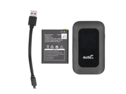 Roteador 4g LAXISCREED com Slot Micro Sim e Hotspot Móvel Portátil
