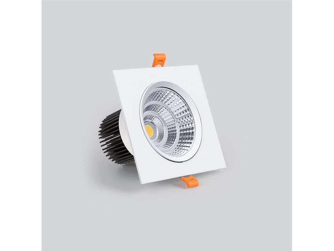 Lâmpada de Teto Nova Line LED, Recessada, À Prova D'água, 7w, 6000k, 75mm, para Banheiro, Cozinha, Sauna | S/MARCA