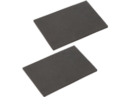 Angooily Conjunto De 2-protetores Pés Cadeira Em Eva Preto Para Móveis E Mesas, Antiderrapantes