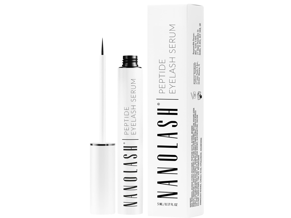 Serum Com Peptídeos Para Pestanas Nanolash 5ml Condicionador Fortalecedor De Pestanas