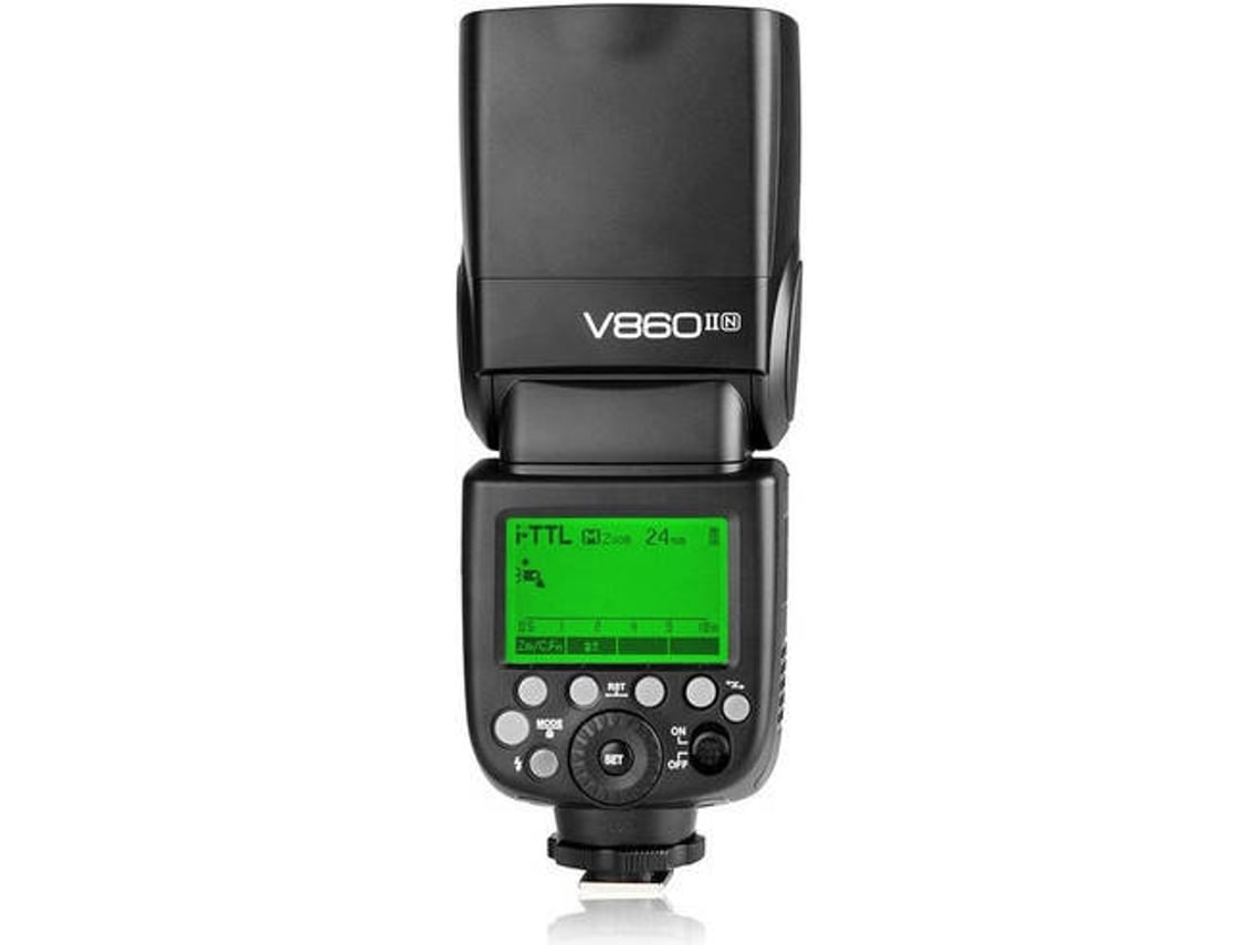 Flash GODOX V860II TTL Nikon (NG 60 Controlo TTL) Worten.pt