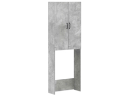 Vidaxl Armário De Banheiro Hoorn Cinzento Cimento 66 X 25,5 X 190 Cm