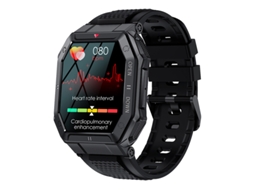 Smartwatch militar masculino, relógio esportivo, monitor de frequência cardíaca de 1,85 polegadas, compatível com Android e iPhone Bestvite