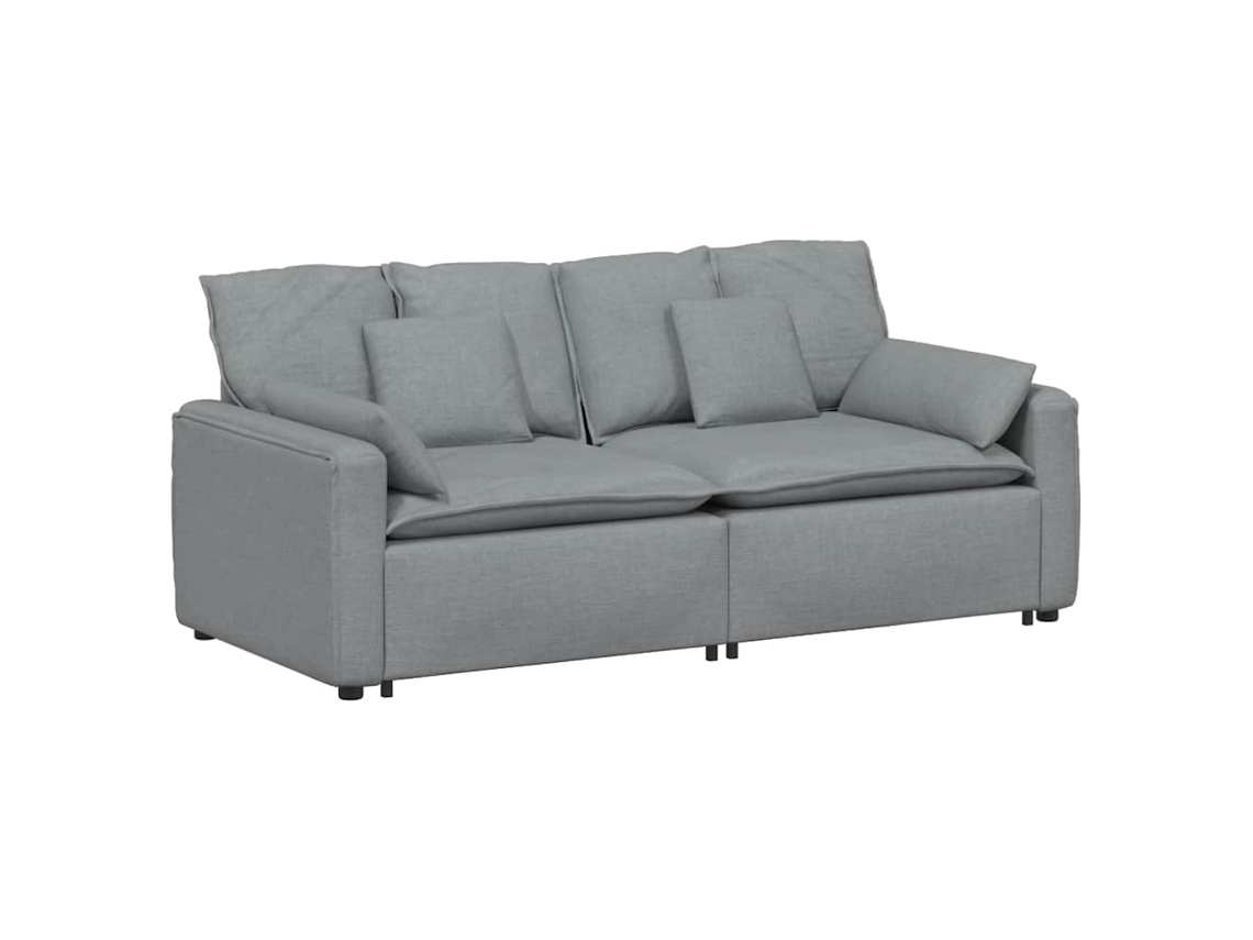 Modular Sofa, Modular Sofas Vidaxl Cinzeto Tecido