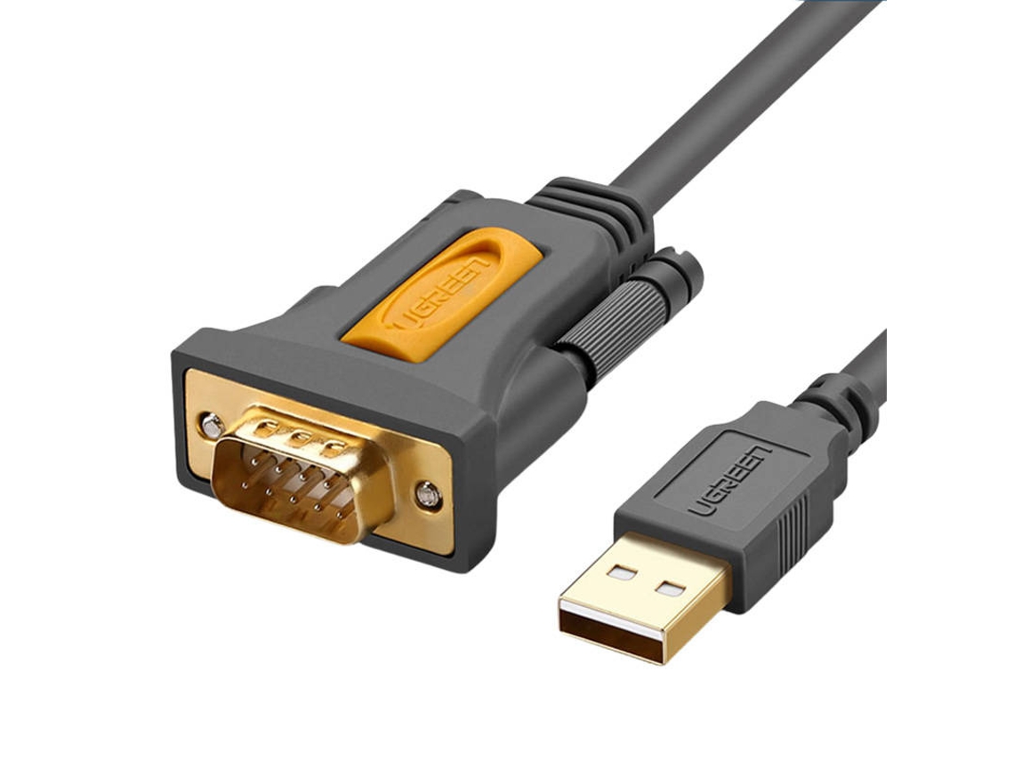 Cabo Ugreen Usb Para Db9 Rs-232 De 1 M Para Conversor De Dispositivos De Tv