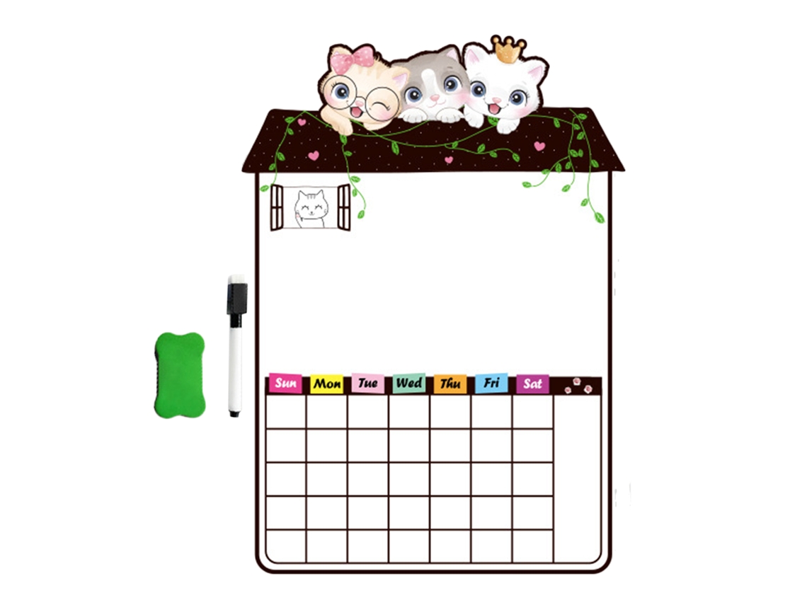 Quadro Branco Magnético Gato LAXISCREED