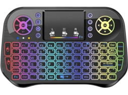 Mini Teclado Sem Fio 2.4g com Touchpad, para Smart Tv, Pc, Android Box e Http. ZYBLSSBB