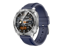 Smartwatch Ai Dial, Contador Rotativo com Conexão Mecânica, Tela Amoled, Bateria de 400mAh, Sensor ST, Adequado para Android iOS Bestvite (Azul)