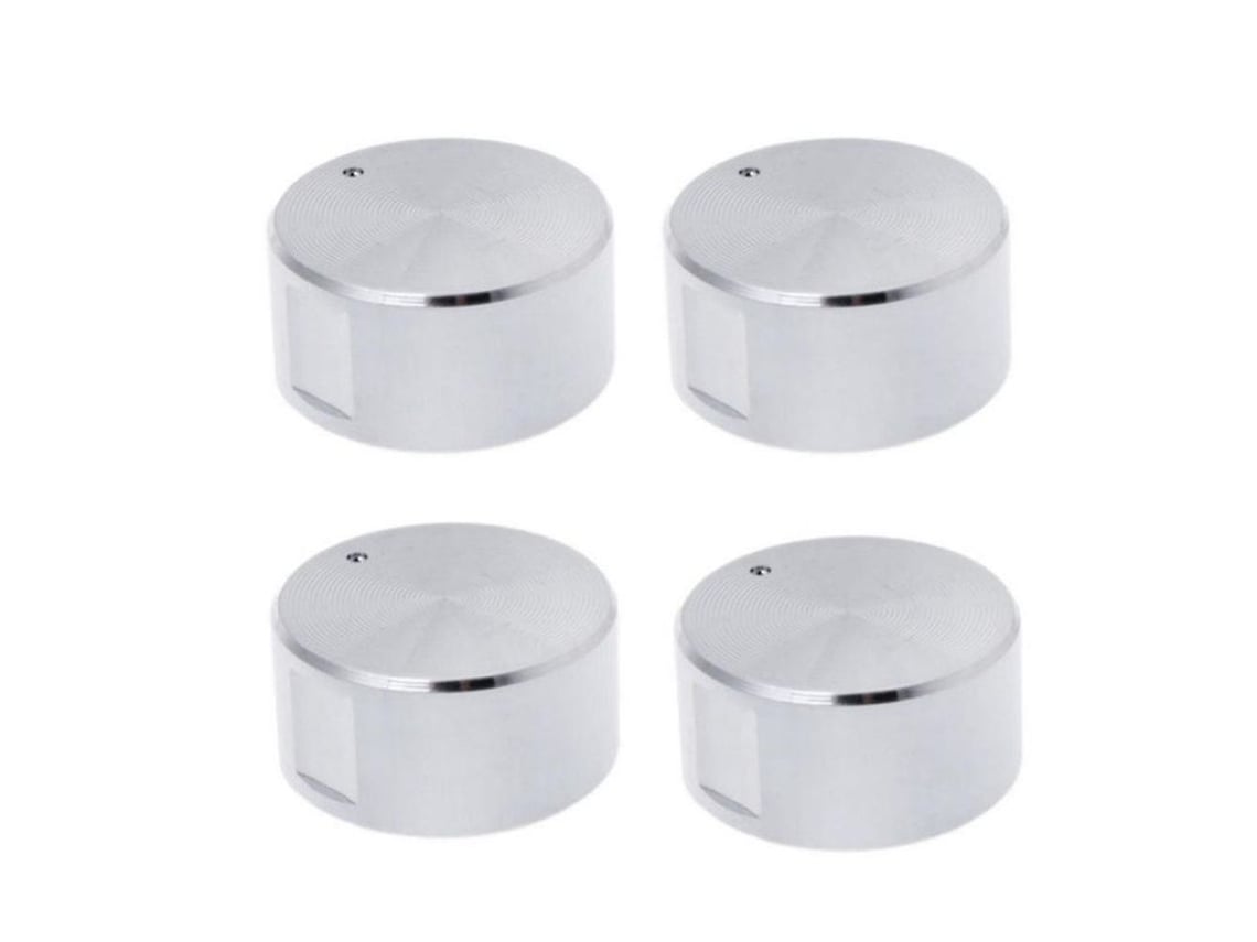 Botões giratórios Rebe-4 para fogão e forno a gás, em aço zincado, 38 mm