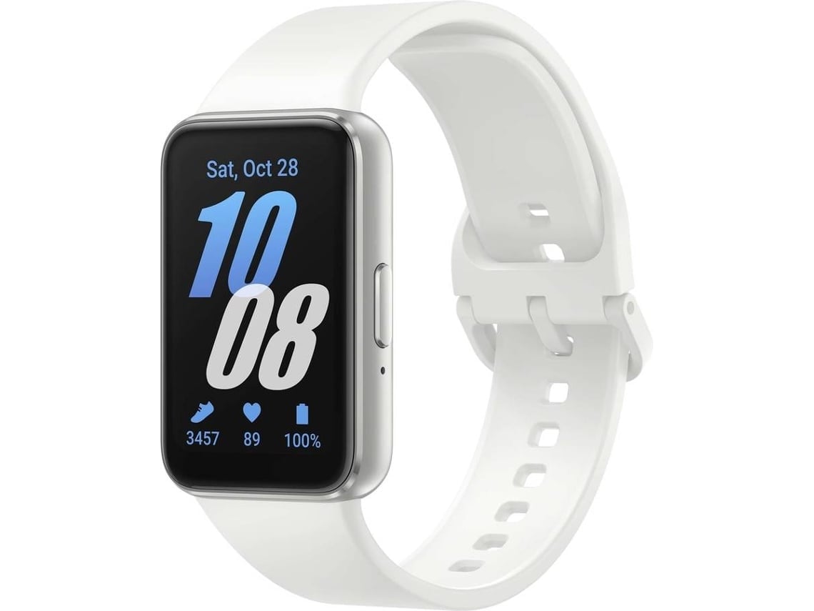 Pulseira Desportiva SAMSUNG Galaxy Fit 3 Prateado (Outlet Caixa Aberta)
