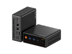 Mini Pc Peladn Wo4 Amd Ryzen 5 5600h 16 Gb Ddr4 512 Gb Ssd Tipo C/dp/hd Wifi6 4k/60 Hz Ecrã Triplo Windows 11 Pro Computador (6c/12t, Até 4,2 Ghz)