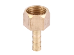 5 Peças De Conector De Mangueira De Latão Com Rosca Fêmea Bsp E Barrilha 6-02 (1/4)