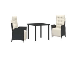 Conjunto de Móveis de Jardim 7 Pcs HARLANV1