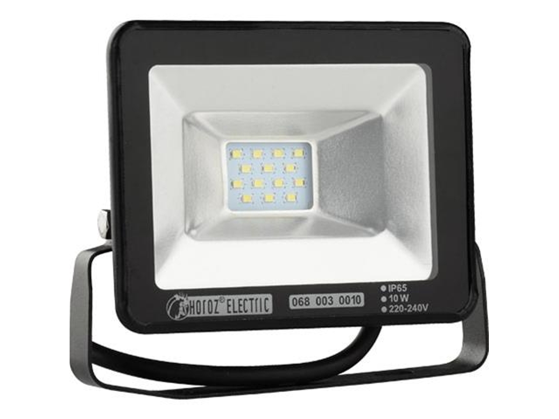 Projector Led Extra Plano 10W Eq. 80W Ip65 6400K Puma-10 Dim. 109X129X37,5Mm HOROZ ELECTRIC