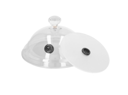 Tampa Acrílica Da Cúpula De Fumo, Ferramenta Transparente Cozinha Molecular Com Para A Sobremesa Do Cocktail