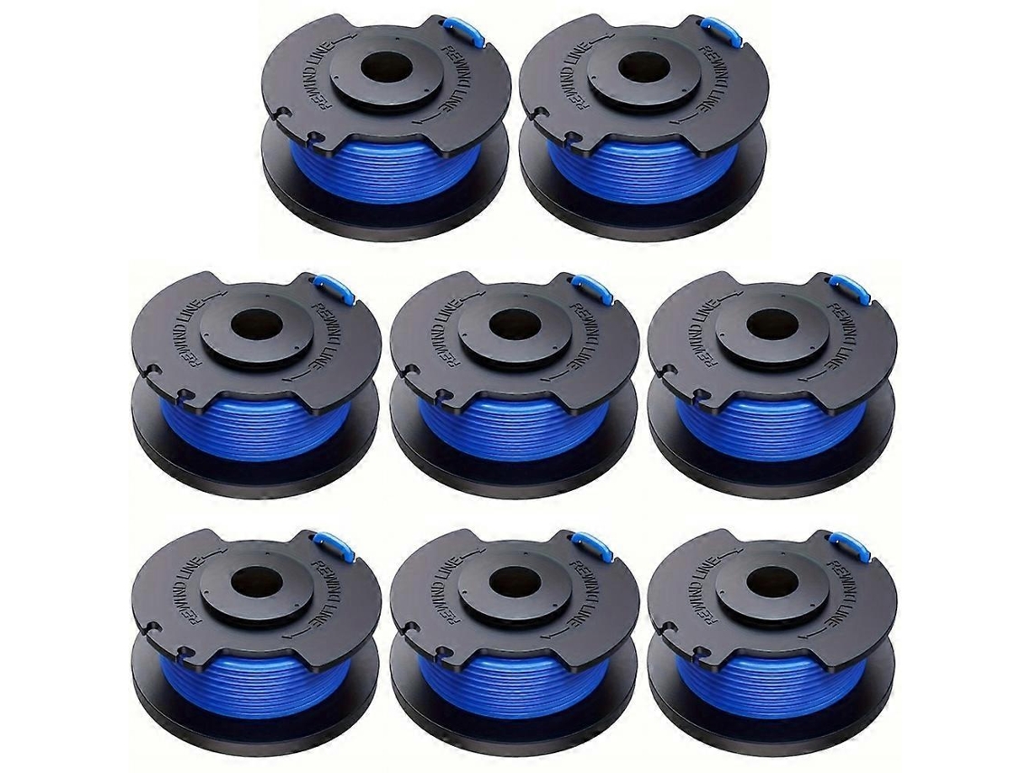 Carretel de nylon 6 fios para cortador Greenworks 2101602, 2101602a, com tampa S9n