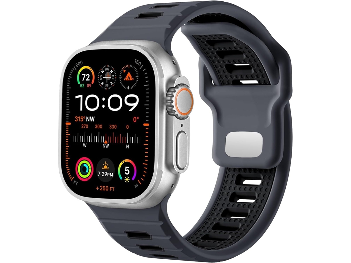 Pulseira de silicone para relógio com 45 42 Mm Design Premium S/MARCA